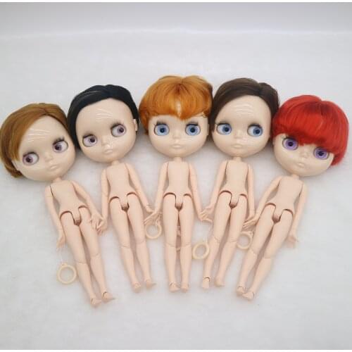 Blyth doll with male jointed body,no face makeup