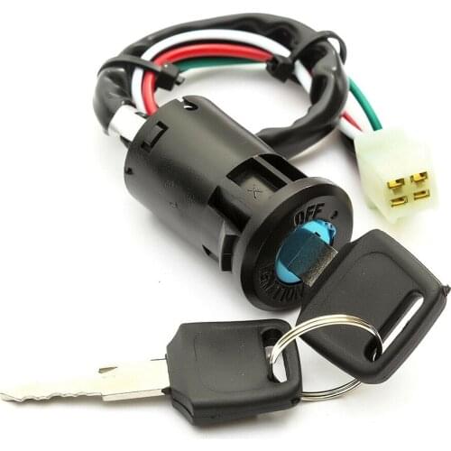 Mini Midi Moto Kill Ignition Key Switch For 4 Wire 2 Stage Pocketbike Quad ATV Pitbikes Dirtbikes Minimoto Scooter Accessories