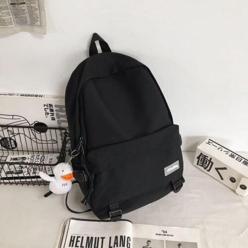 Fashion Backpack Canvas Women Backpack Anti-theft Shoulder Bag New School Bag For Teenager Girls School Backapck Female