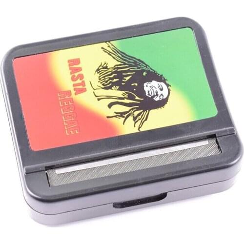 New arrival 78mm Automatic Cigarette Tobacco Smoking Rolling Machine DIY Roller Box