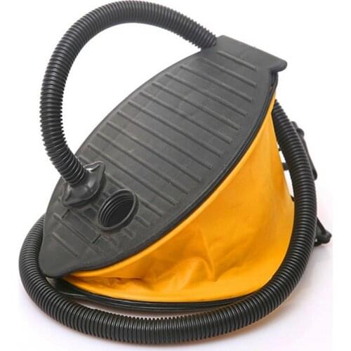 Portable Inflatable Boat Kayak Foot Pump Raft High Pressure Foot Pump Air Pump 58mm Long Hose Adaptor for Drifting SUP Board