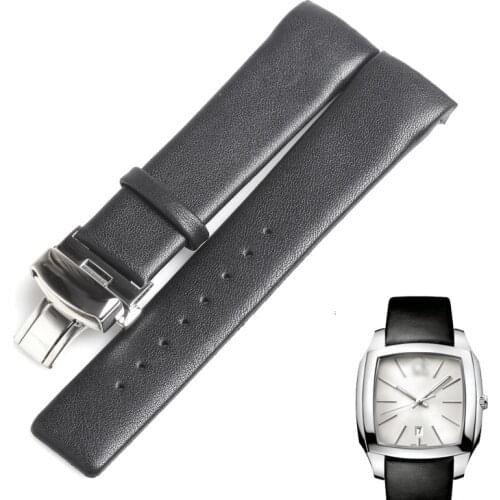 WENTULA watchbands for CK K2K216/K2K214/K2K211 calf-leather band cow leather Genuine Leather leather strap watch band