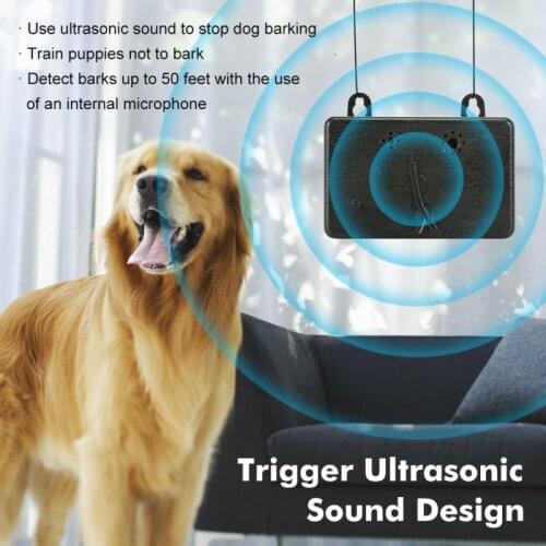 1pcs Dog Ultrasonic Anti-Barking Device Dog Repeller Trainer Training Equipment Dog Anit Barking Training Clicker Pet Supplies