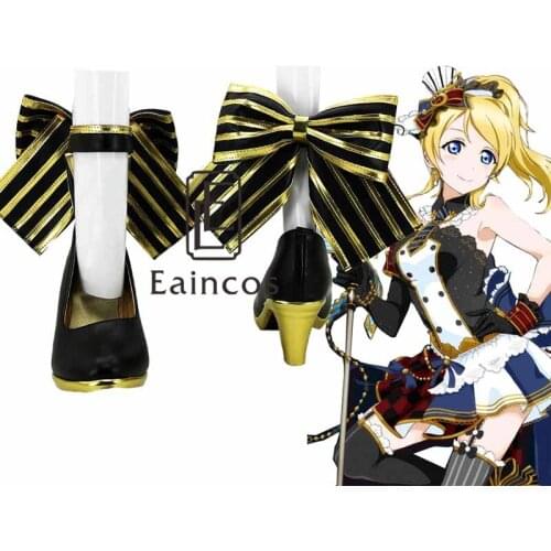 Anime Love Live! Eli Ayase Cosplay Maid Shoes Custom-made