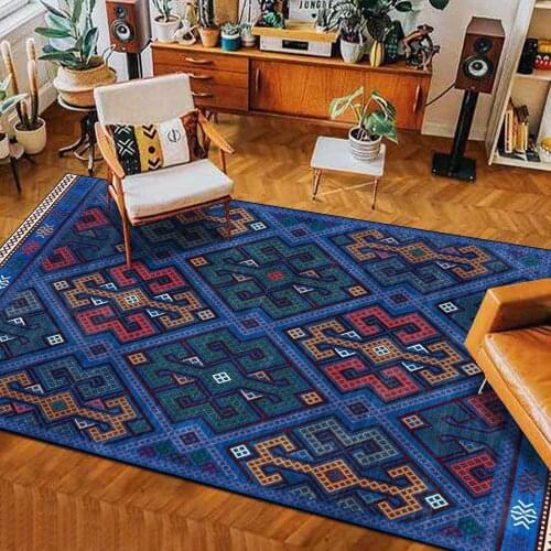 Nordic Style Large Carpets For Living Room Bedroom Area Rug Kids Room Decoration Floor Mat Delicate Thicker Abstract Home Carpet