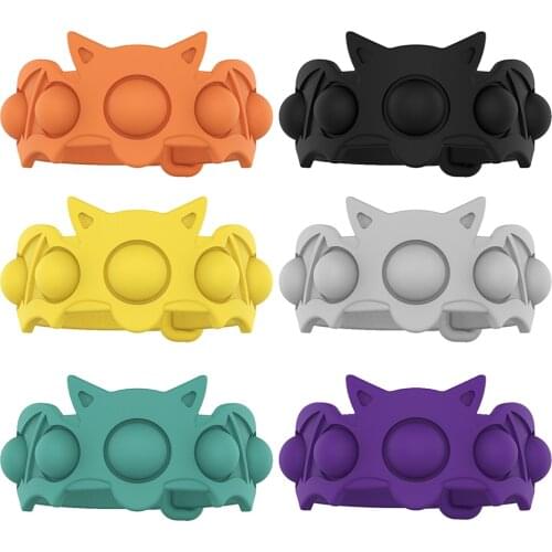 Bat Bracelet Silicone Push Bubble Fidget Toys Sensory Decompression Toys Adults Anti Stress Reliever Sensory Toy Kids Gift