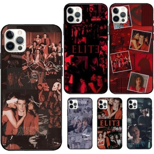 Spain TV Series ELITE Case For Apple iPhone 11 12 Pro Max mini 6 7 8 Plus XR X XS MAX SE 2020 Soft Case Cover