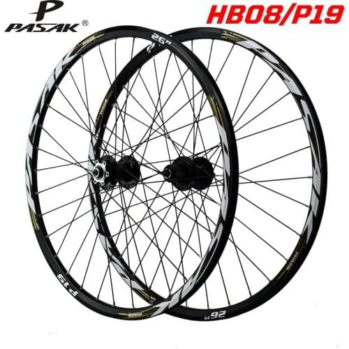 Mountain Bike Wheel Set 26/27.5/29 Inch Aluminum Alloy Front Two Rear Five Bearing 12-speed Quick Release