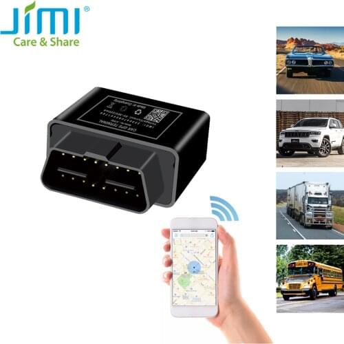 JIMI VG02U OBD Car GPS Tracker 8 Driver Behaviors Voice Monitoring Upgrade Of OB22 GPS Locator Realtime Position Google Map APP
