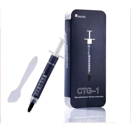 Jonsbo CTG-1,11W/m.k 2g Grey Nano Silicone Compound Thermal Paste Conductive Grease Heatsink For PC Motherboard CPU GPU Cooling
