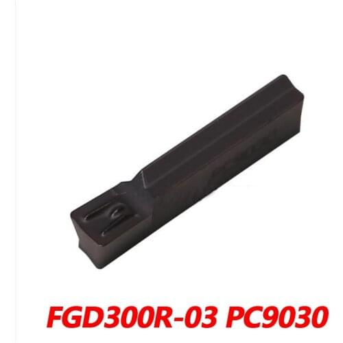 100% Original FGD FGD300R-03 NC3020 NC3030 PC9030 Carbide Insert Blades Used For Stainless Steel Processing Quality Assurance