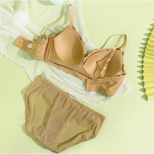 Womens Underwear Set Sexy Beauty Back Bra Lace Push-up Bra and Panty Sets Lace Lingerie Set