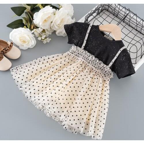 Summer 2-6 years kids girls clothes princess birthday TUTU dresses dress for toddler girls children clothing outfits mesh dress