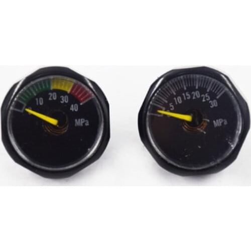 Pcp mini pressure gauge m8*1 30mpa 40mpa (2 tables)