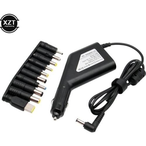 Multi-type 90W Power Supply Car Charger Laptop Adapter For ACER/HP/DELL/Samsung/Lenovo/Asus 19V 4.74A with USB 2A for SmartPhone