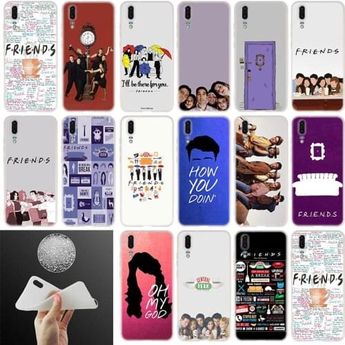 Soft Silicone Case TV show series Best Friends For Huawei P40 P30 P20 Pro P10 Plus Lite P Samrt Z 2019 E 2020