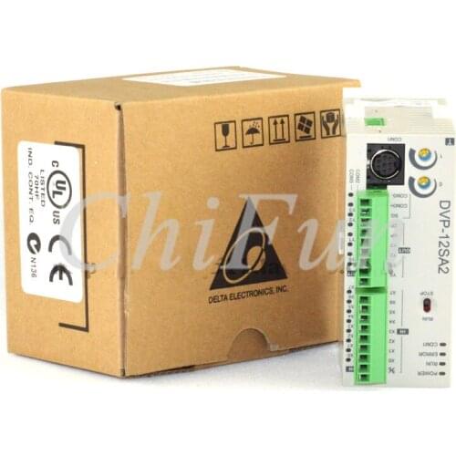 Delta New Original Programming controller DVP12SA211T DVP12SA211R SA2 series 24VDC 8DI 4DO in box