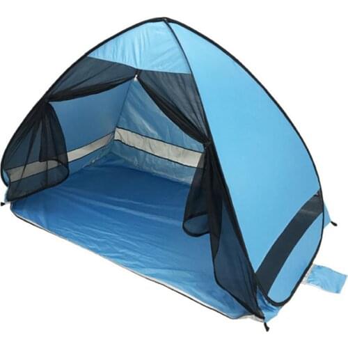 Outdoor Portable Automatic Tent Instant Pop Up Camping Tent Travel Beach Tent Anti UV Shelter For Camping Fishing Hiking Picnic