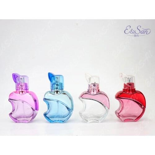 PT087-15ML Apple Perfume Glass Empty Spray Bottle 100PCS/LOT