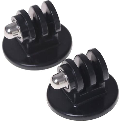 2 Pcs Tripod Selfie Stick Handheld Gimbal Stabilizer Sports Camera Nut Adapter