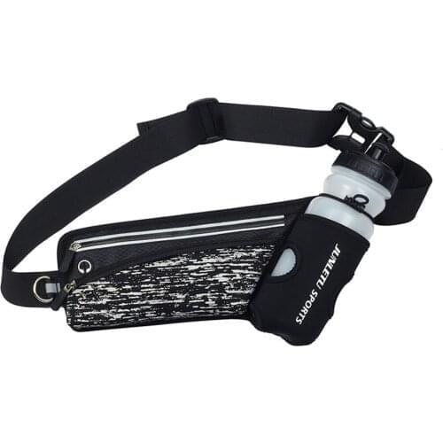 Outdoor Luminous Sports Pockets Running Mobile Phone Pockets Multifunctional Water Bottle Bag Marathon Belt Bag Equipment