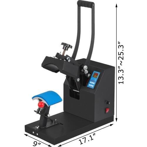 Cap Hat Heat Press Transfer Sublimation Pressing 5.5\"x3.5\" Print Transfer DIY Tool