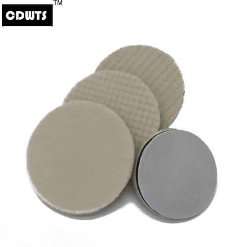 Japan wool polish pad 3 inich 80mm Professional Detailing Pad For Car Polisher