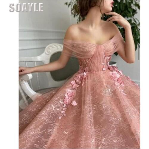 Prom Dresses Long for Women Off the Shoulder Party Dress Hearty Plus Size 2021 Dress Formal Tulle 16 Girl Prom Dress