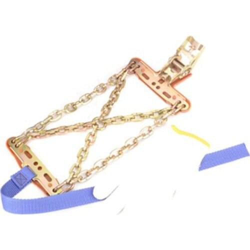 Universial Car Snow Chains Winter Use Universal Manganese Steel Car Auto Tire Traction Chain for Winter Snow Ice Road