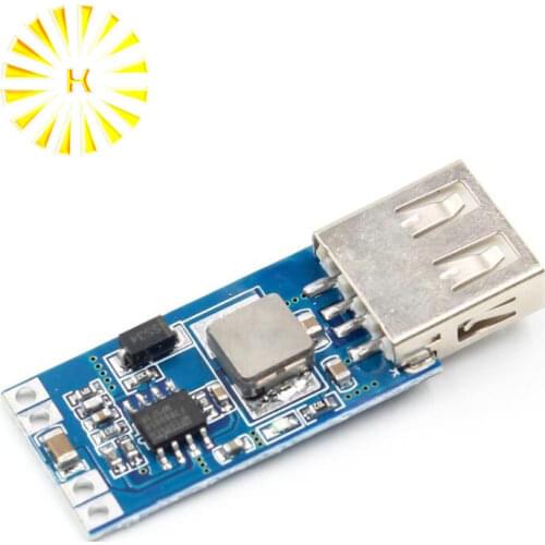 1PCS 9V/12V/24V to 5V DC-DC step-down car charger USB car charger 3A output buck regulator power supply module