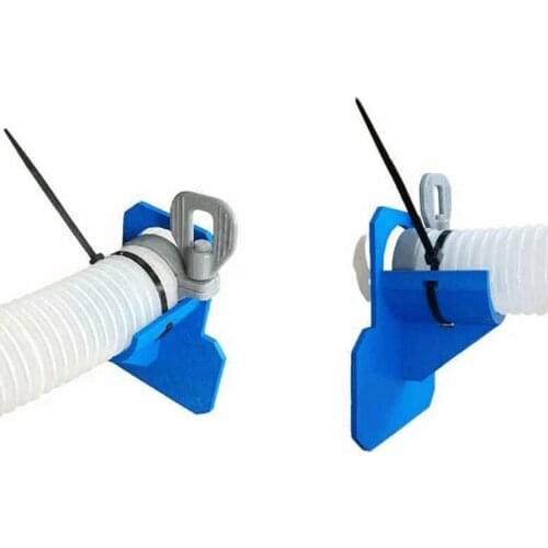 1pc Swimming Pool Pipe Holder Supports Mounting Pipes 30-37mm Suitable Intex Pool Above Ground 32mm Hose Outlet With Cable Tie