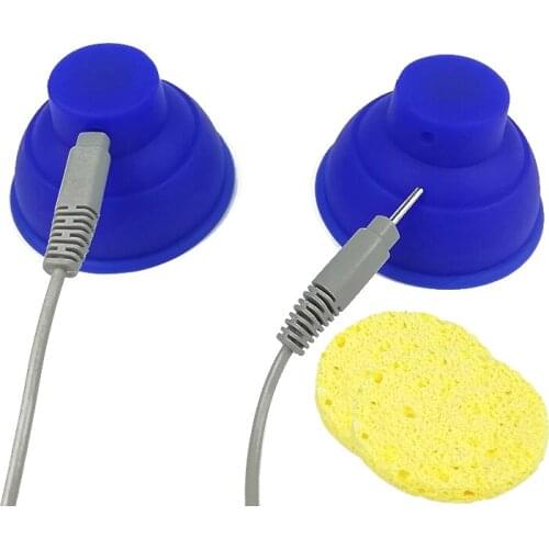 10pcs Adsorption Vacuum Electrode Cup for Tens Digital Therapy Stimulation Machine Electric Massage Nerve Muscle Stimulator
