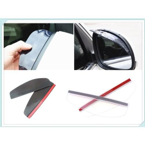 2pcs car rearview mirror rain eyebrow aid accessories for Toyota Tacoma Tercel Tiara Van Venza Yaris Hiace Prius V