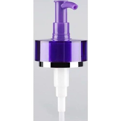 300pcs/lot Acrylic 24/410 Purple Lotion Pump Head,Bottle Parts