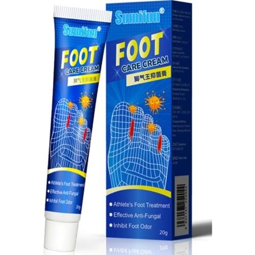 20g Antimicrobial Foot Cream Anti Fungal Natural Ointment Salicylic Acid for Ps Remove beriberi Smelly Feet And Sweaty Feet