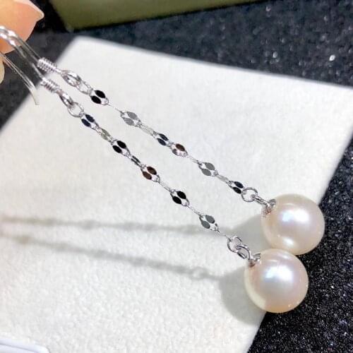 Charm 925 Sterling Silver Drop Earrings Findings Settings Base Mountings Parts for Pearls Agate Crystal Stones Jade 5pairs/lot