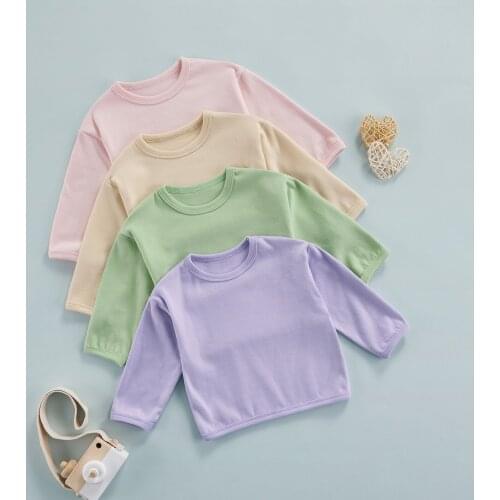 Футболки с длинным рукавом для малышей Citgeett China At AliExpress