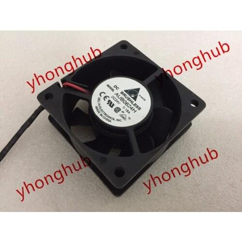Delta Electronics AFB0624SH DC 24V 0.18A 60x60x25mm 2-wire Server Cooling Fan
