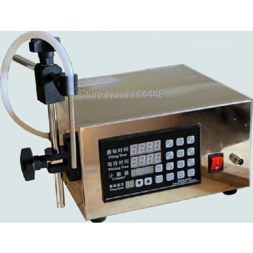 LT-130 Microcomputer Control Automatic Water Liquid Filling Machine Liquid Filler 5 ml-3500 ml