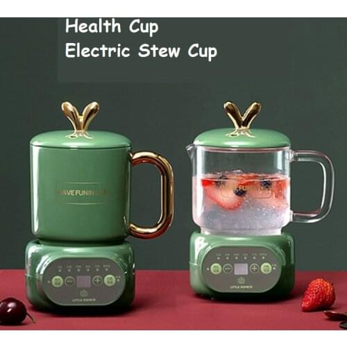 110V-240VHealth pot, ceramic health cup, electric stew cup, household multi-functional automatic Mini Tea Pot