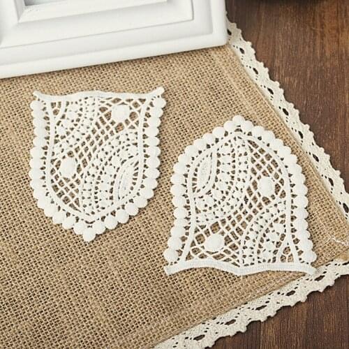 Hot selling Quality cotton Lei Sibu lace affixed label brooch patch DIY handmade accessories