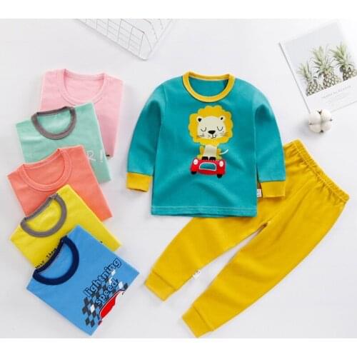 Infant Clothing Sets Childrens Long Sleeve T-shirt+pant 2-piece Sets Toddler Kids Spring Autumn Outfits Baby Boys Girls Clothes