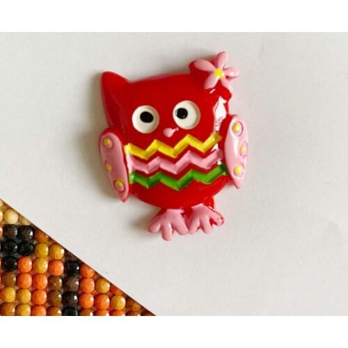 Owl Magnetic Cover Minder for Diamond Painting DIY 5D Painting with Diamonds Paper Cover Holder