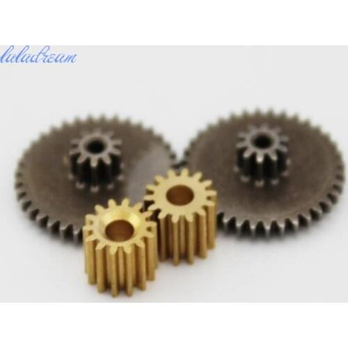 Metal Gears 0.5 Modulus Brass Reduction Gears for Principal Axis Gear DIY Micro Motor Diy Gear Box Mating Parts