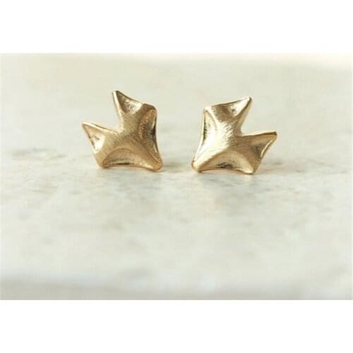 Cute Fox Head Animal Earrings Jewelry Classic Simple Dainty Daily Jewelry Everyday Wear