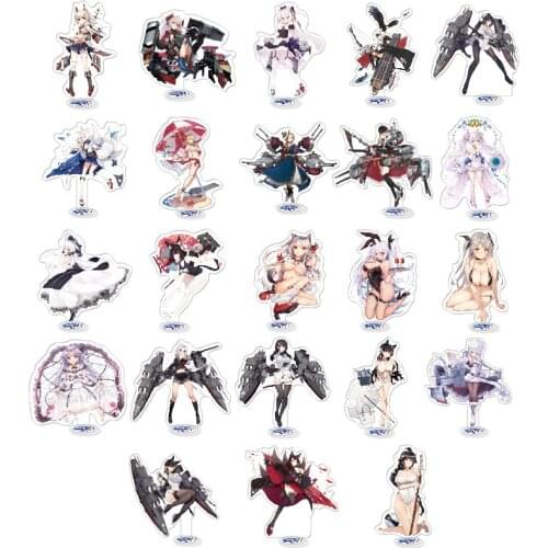 Anime Azur Lane Acrylic Stand Figure Azur Lane Desktop Standing Plate Decoration Model Toy Gifts