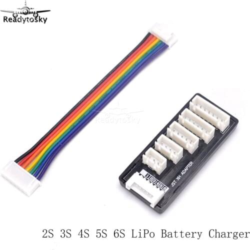 NEW Mini JST-XH Balance Expansion Board 2S 3S 4S 5S 6S LiPo Battery Charger Charging Adapter RC