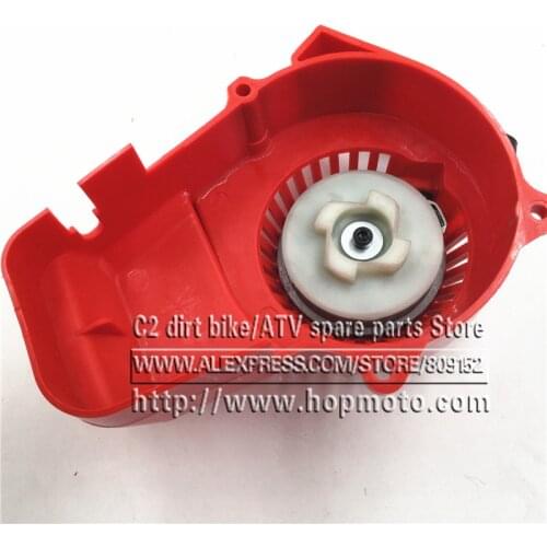 New Plastic Easy Pull Starter Start Mini Pocket Bikes ATVs Quad 49cc Mower Engines Black color