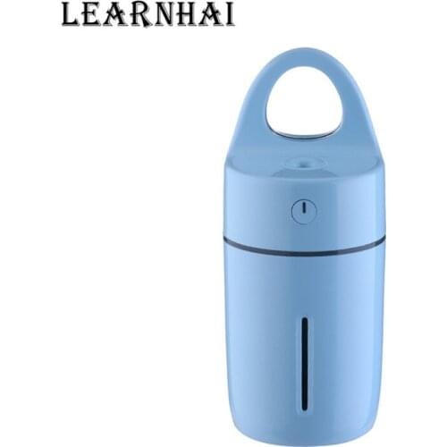 LEARNHAI Room Air Freshener DC 5V 175ML LED Light Air Purifier Mist Maker Magic Cup Humidifier Air Diffuser For Baby Kids