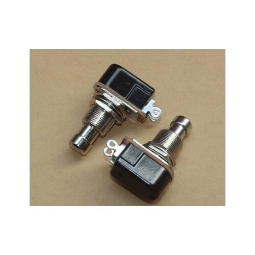 10pcs/lot SPST Momentary Soft Touch Push Button Stomp Foot Pedal Electric Guitar Switch